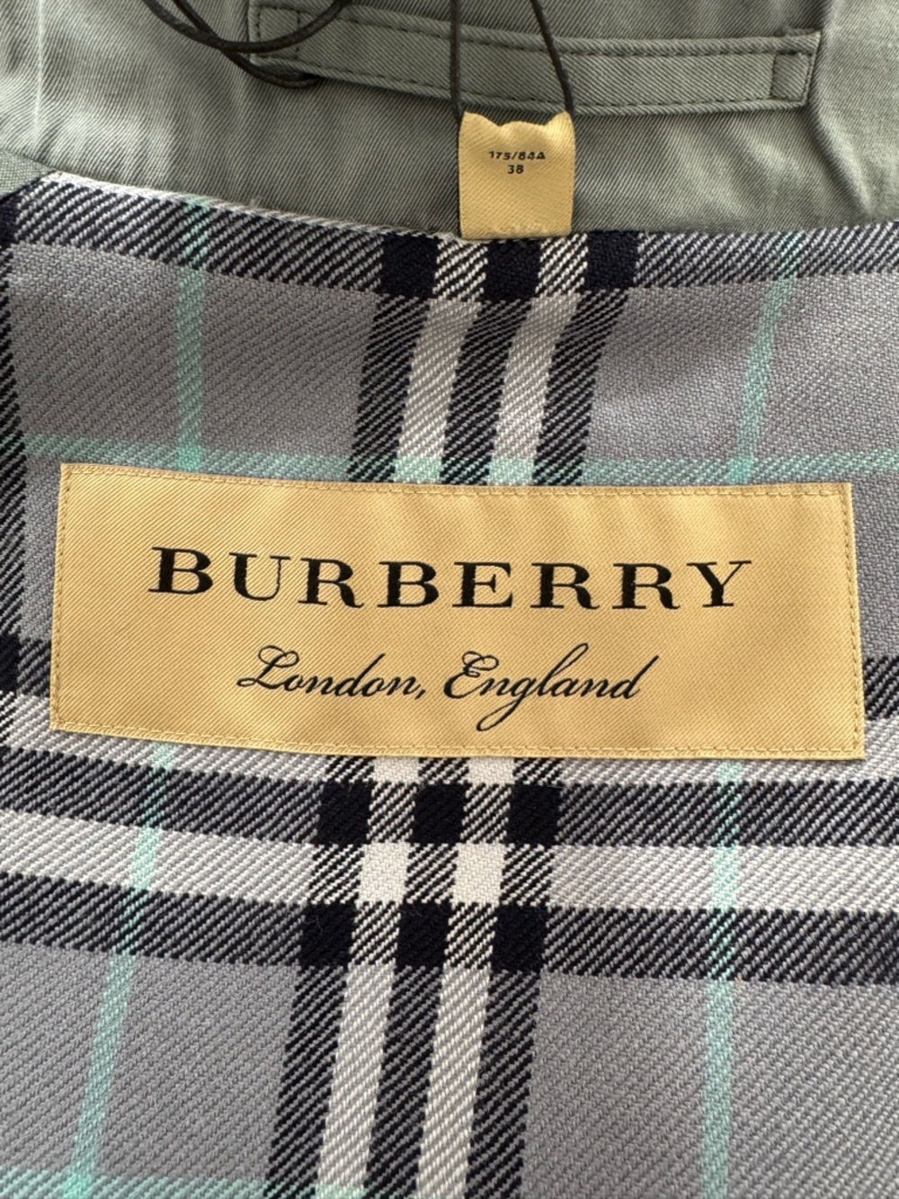 [Authentic] Burberry - Tropical Gabardine  -Rare, Wool Lining Trench Coat - Picture 3 of 16